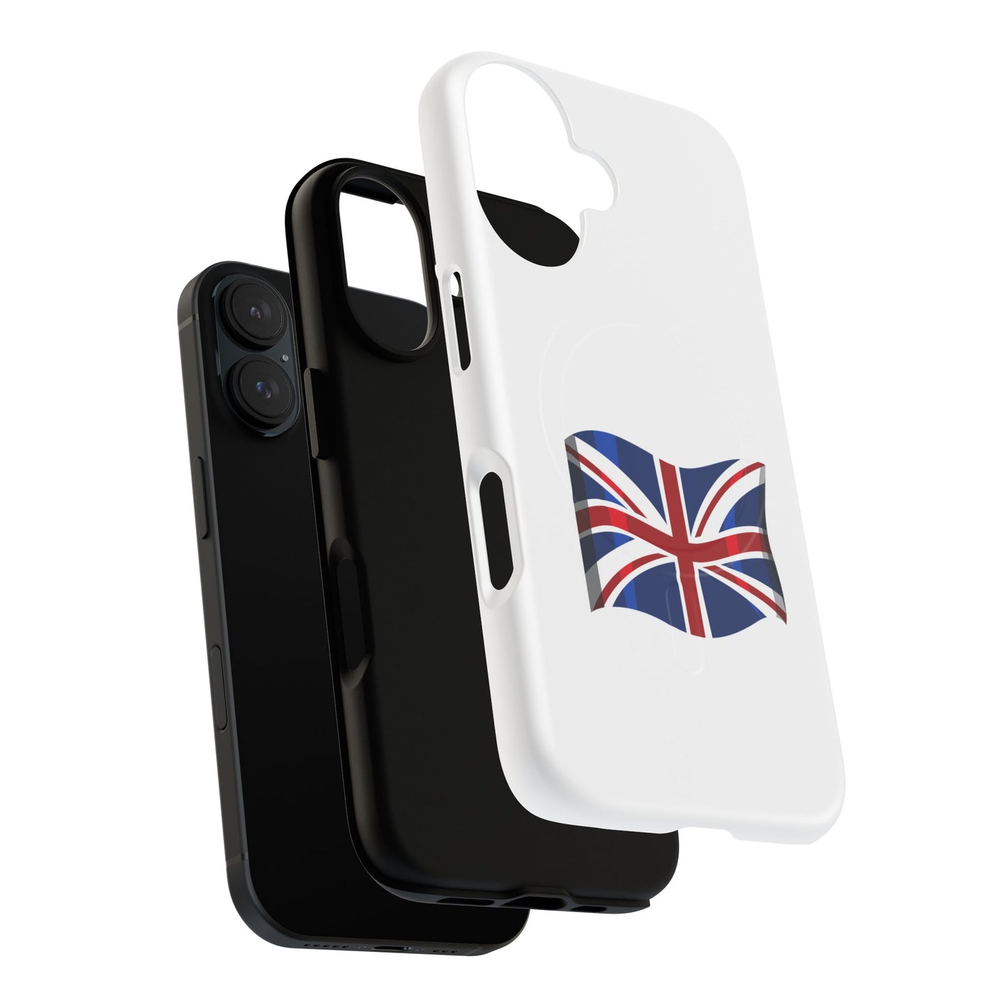 Union Jack Tough Magnetic Case, Durable Phone Cover, British Flag Cell Phone Protector, Gift for UK Lovers, Travel Accessories