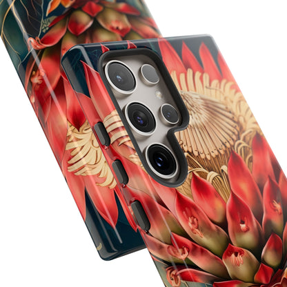 Tough Cases: Vibrant Floral Phone Case, Tough Phone Covers, Floral Art Cases, Nature Design Accessories, Gift for Nature Lovers
