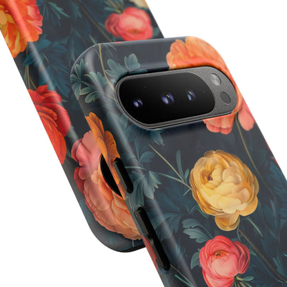 Floral Phone Case, Tough Cases for Phone Protection, Gift for Flower Lovers, Floral Designs, Spring Decor