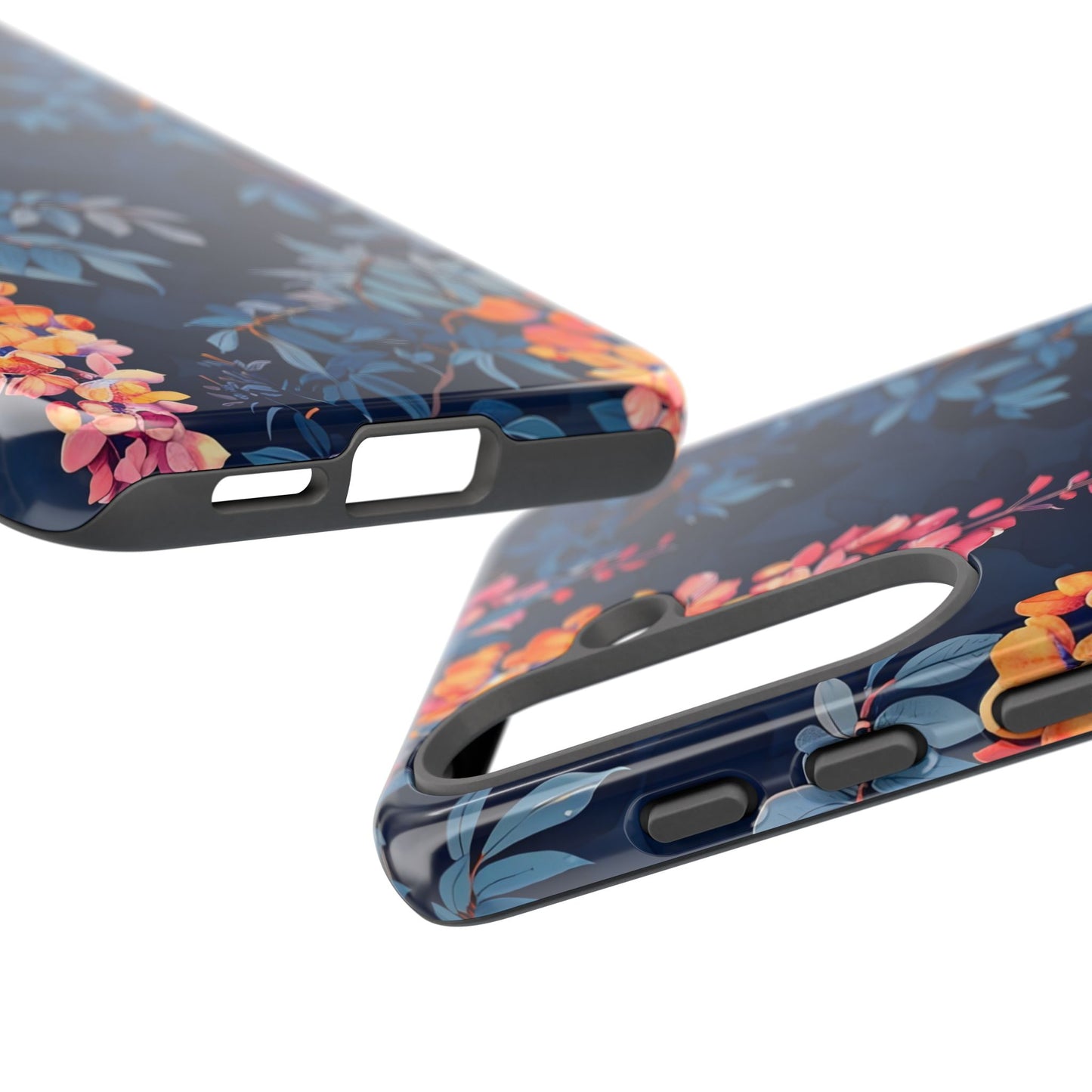 Floral iPhone Case, Tough Phone Cover, Gift for Her, Nature Lover Accessory, Spring Decor, Unique Floral Design