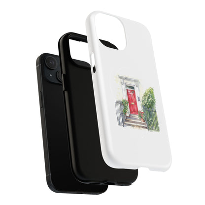 Charming Red Door Tough Magnetic Case - Custom Phone Cover, Gift for Home Lovers, Holiday Presents, Unique Decor