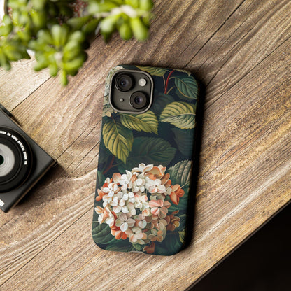 Floral Phone Case - Tough Cases, Nature Lover Gift, Floral Design, Botanical Phone Cover, Stylish Cellphone Accessory, Mother's Day Gift