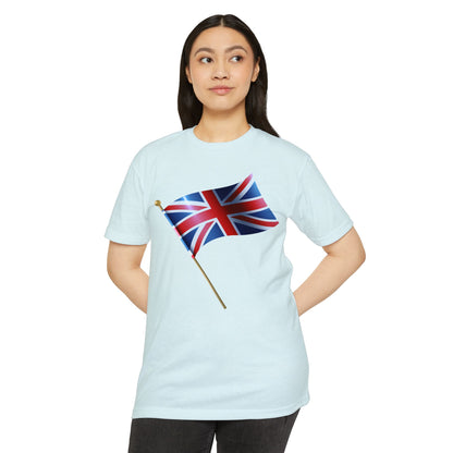 Unisex CVC Jersey T-shirt - The Flag of the United Kingdom