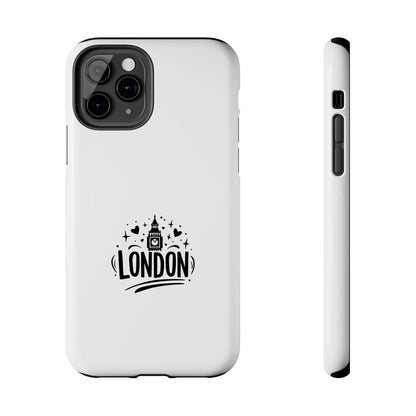 Stylish London Tough Phone Case - Durable Protection with a Trendy Design