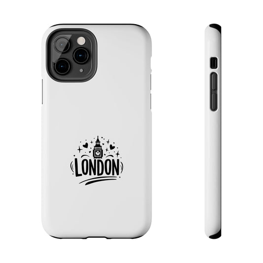 Stylish London Tough Phone Case - Durable Protection with a Trendy Design