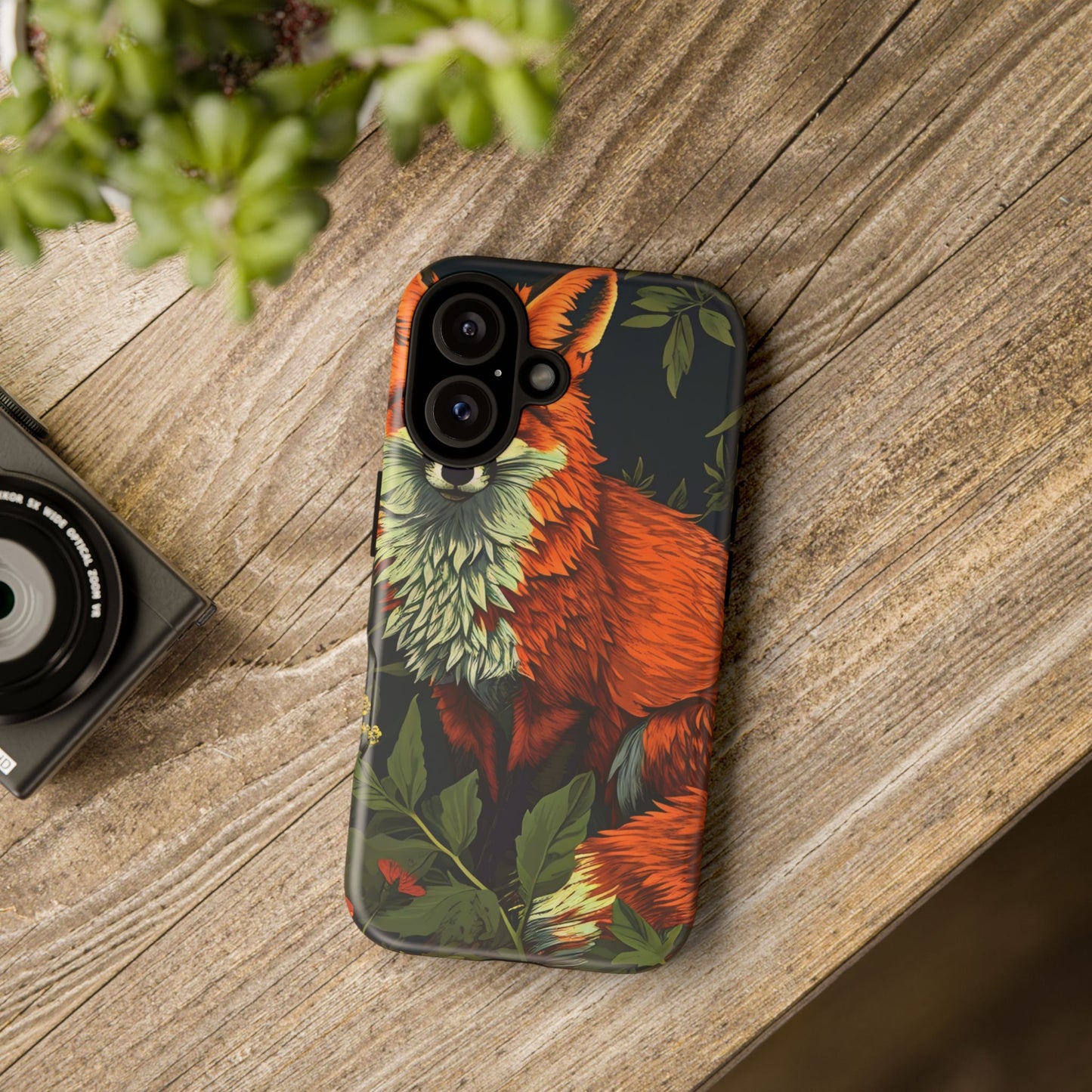 Fox Phone Case, Tough Cases for Animal Lovers, Wildlife Phone Cover, Cute Fox Gift, Nature Lovers Phone Accessory