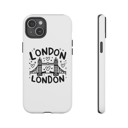 Love London Bridge Phone Case, Tough Cases for London Lovers, Cute Protection, Travel Gift, Phone Accessory, Design with Love