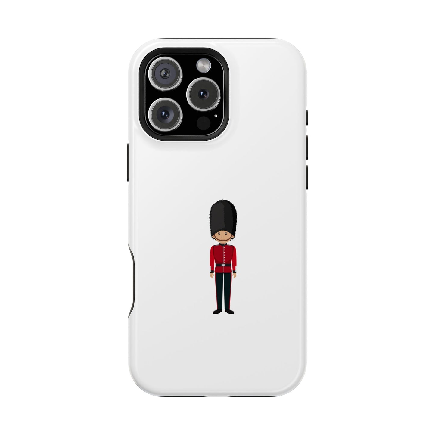 Charming Magnetic Phone Cases with Royal Guard Design, Fun Gift, Phone Accessory, Stylish Protection, Unique Phone Cover