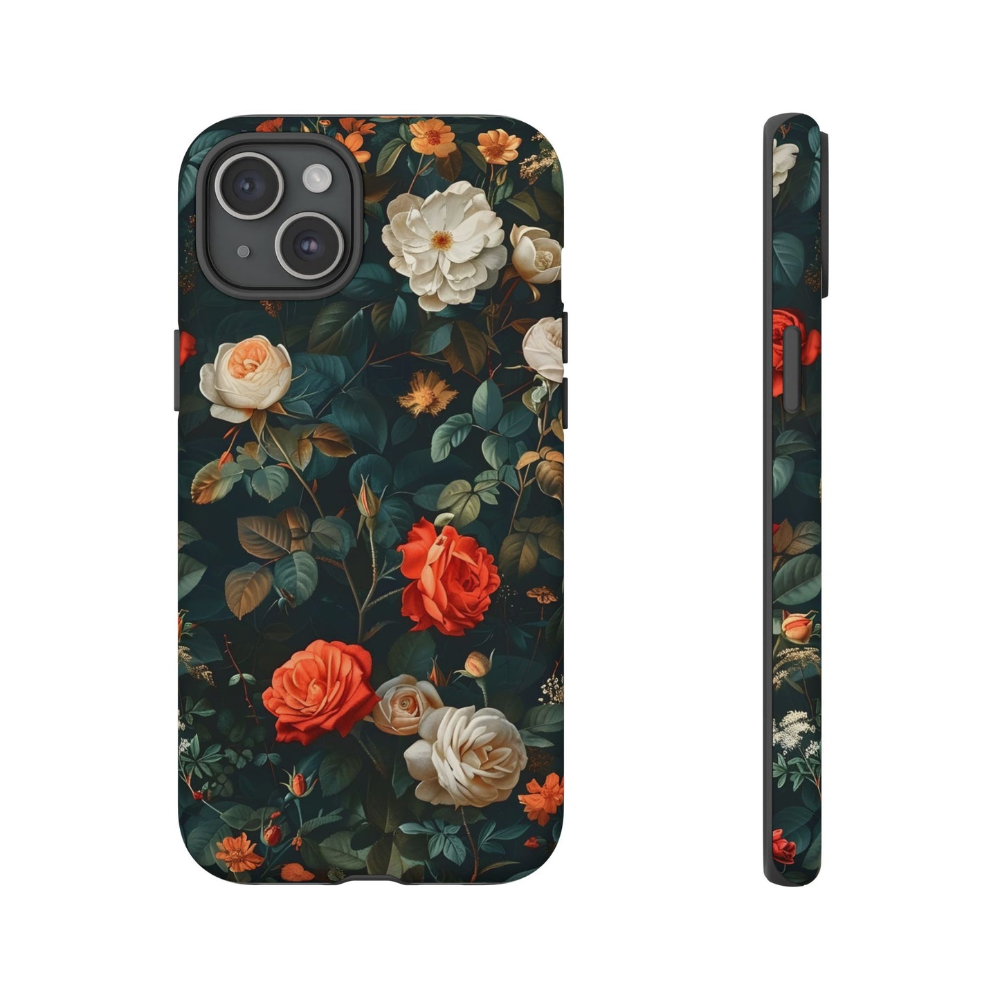 Floral Phone Case | Tough Cases with Elegant Design | Gift for Her, Mother's Day, Birthdays, Personalized, Trendy Tech Accessories