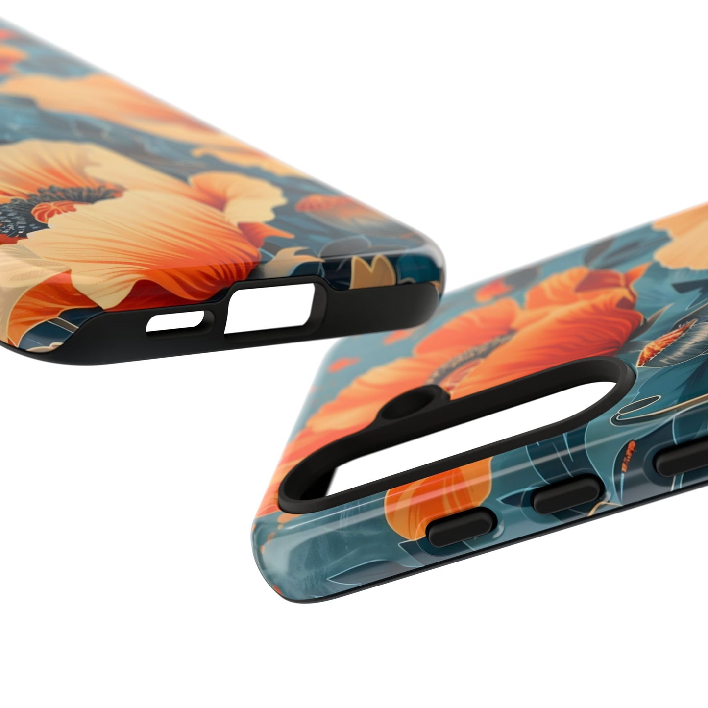 Floral Phone Case, Tough Cases for Protection and Style, Spring Aesthetic, Gift for Her, Phone Accessory for Nature Lovers