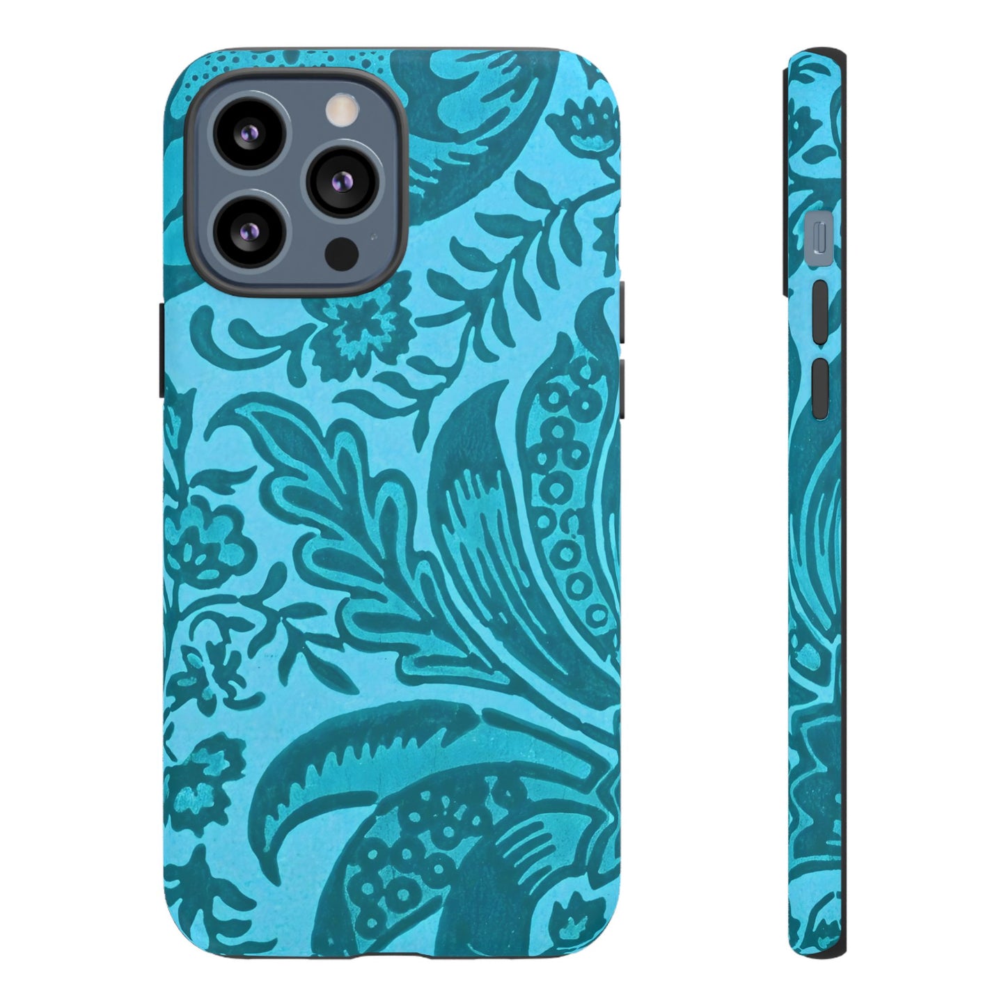 Tough Cases Floral Phone Case, Boho Chic Cover for Smartphones, Unique Gift for Her, Trendy Tech Accessory, Perfect for Personalization