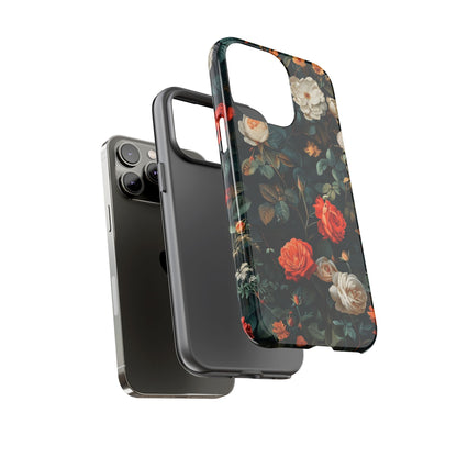Floral Phone Case | Tough Cases with Elegant Design | Gift for Her, Mother's Day, Birthdays, Personalized, Trendy Tech Accessories