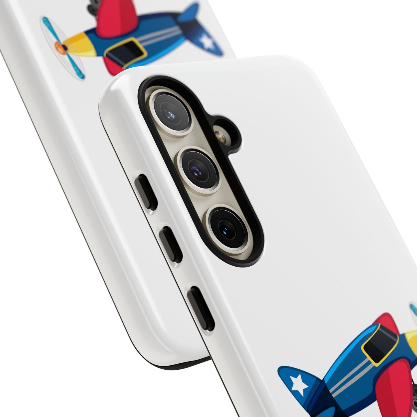 Colorful Airplane Phone Case - Tough and Stylish Protection for Aviation Enthusiasts