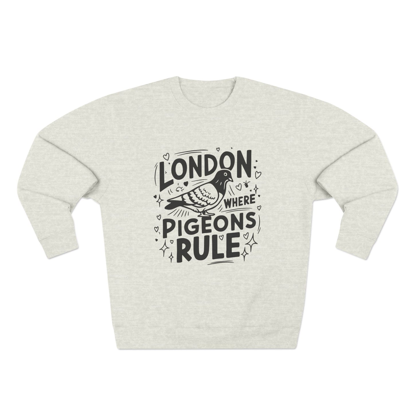 Unisex Crewneck Sweatshirt - Pigeons rule in London