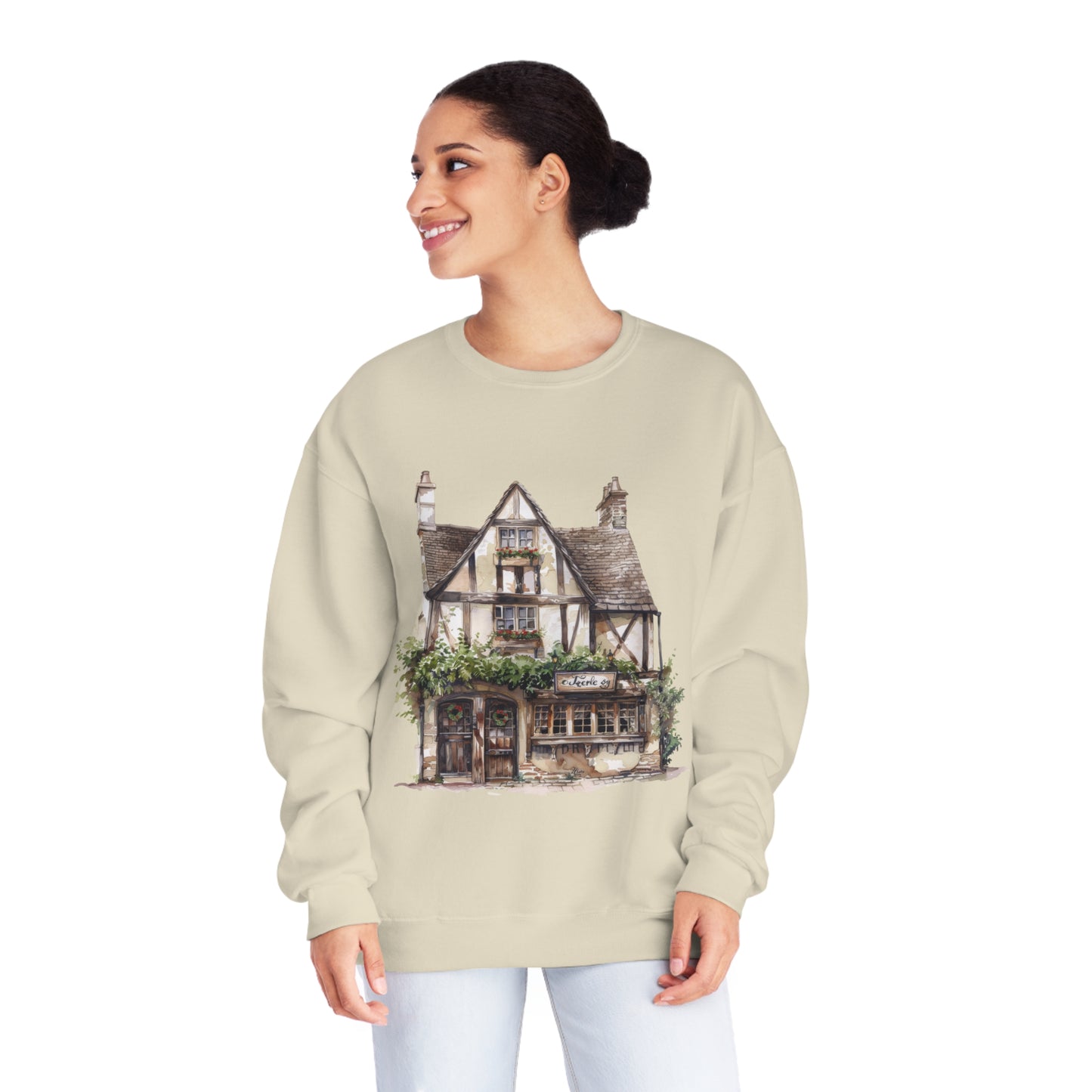 Unisex NuBlend® Crewneck Sweatshirt - The Classic English Countryside Home