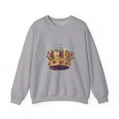 Unisex Heavy Blend™ Crewneck Sweatshirt High Grade - British Royal Crown