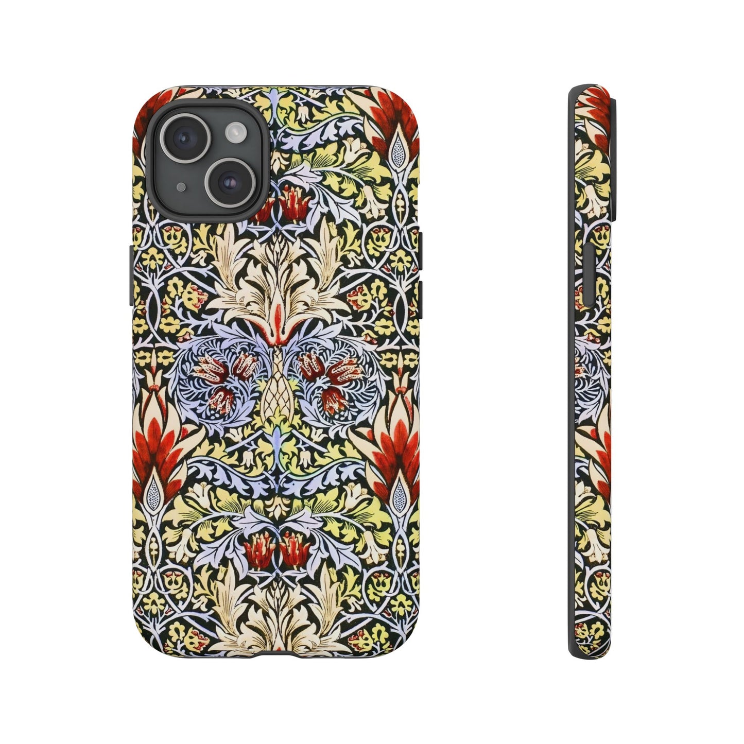 Stylish Phone Case - Floral Design, Tough Cases, Gift for Her, Phone Accessories, Trendy Tech, Unique Cell Phone Cover