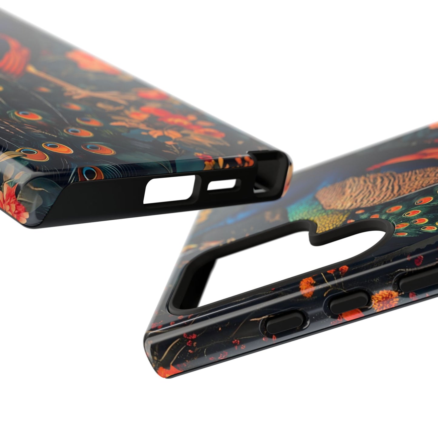 Peacock Phone Case - Artistic Floral Design, Tough Covers for iPhone, Stylish Mobile Accessories, Gift for Nature Lovers, Unique Cell [...]