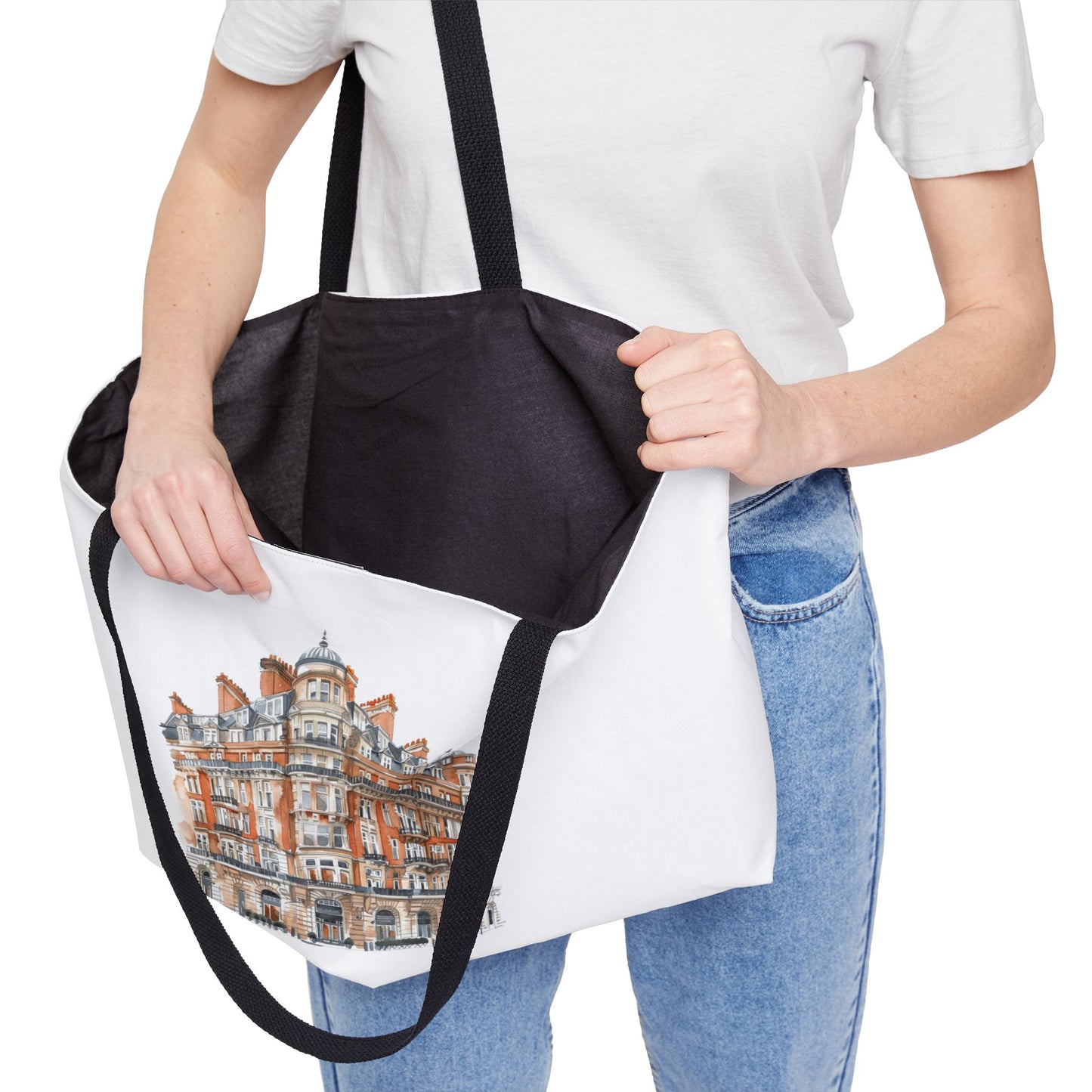 Stylish Weekender Tote Bag - Perfect for Travel, Beach, and Shopping, Art Tote for Architecture Lovers, Unique Gift Idea
