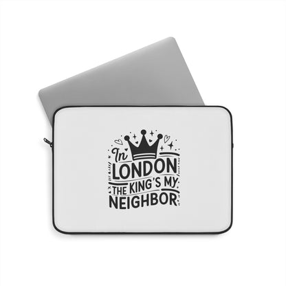London-Themed Laptop Sleeve, Cute Gift for Travelers, King’s Neighbor Design, Perfect for Students & Professionals, Tech and Travel [...]