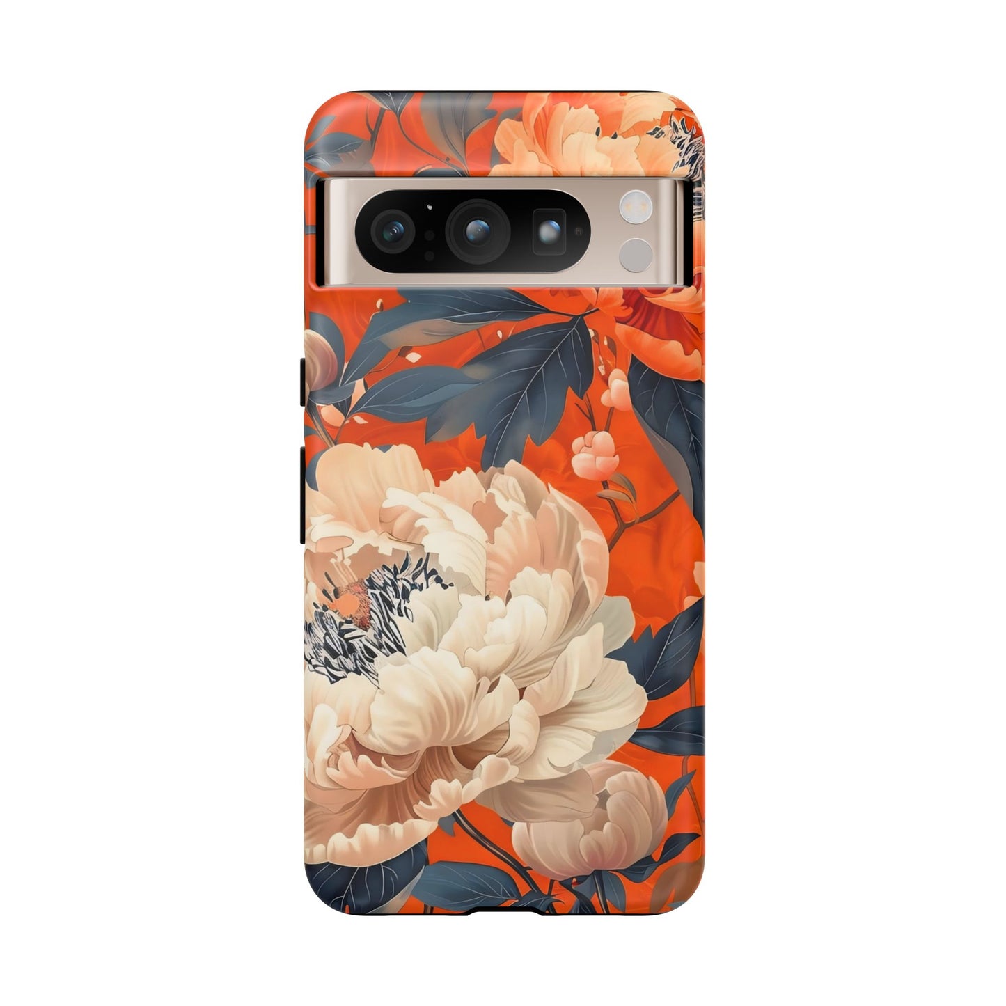 Floral Tough Case, Durable Floral Phone Case, Stylish Protection Case, Gift for Her, Spring Accessories, Mother’s Day Gift