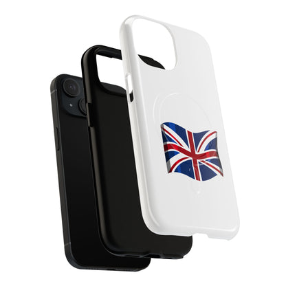 Union Jack Tough Magnetic Case, Durable Phone Cover, British Flag Cell Phone Protector, Gift for UK Lovers, Travel Accessories