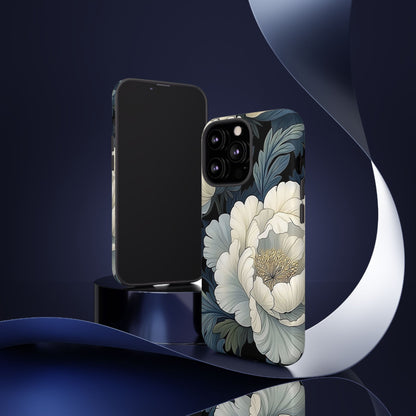 Floral Phone Case - Elegant Tough Cases for Nature Lovers, Stylish Protective Cover for Gifts, Birthdays, Mom's Day, Floral Design