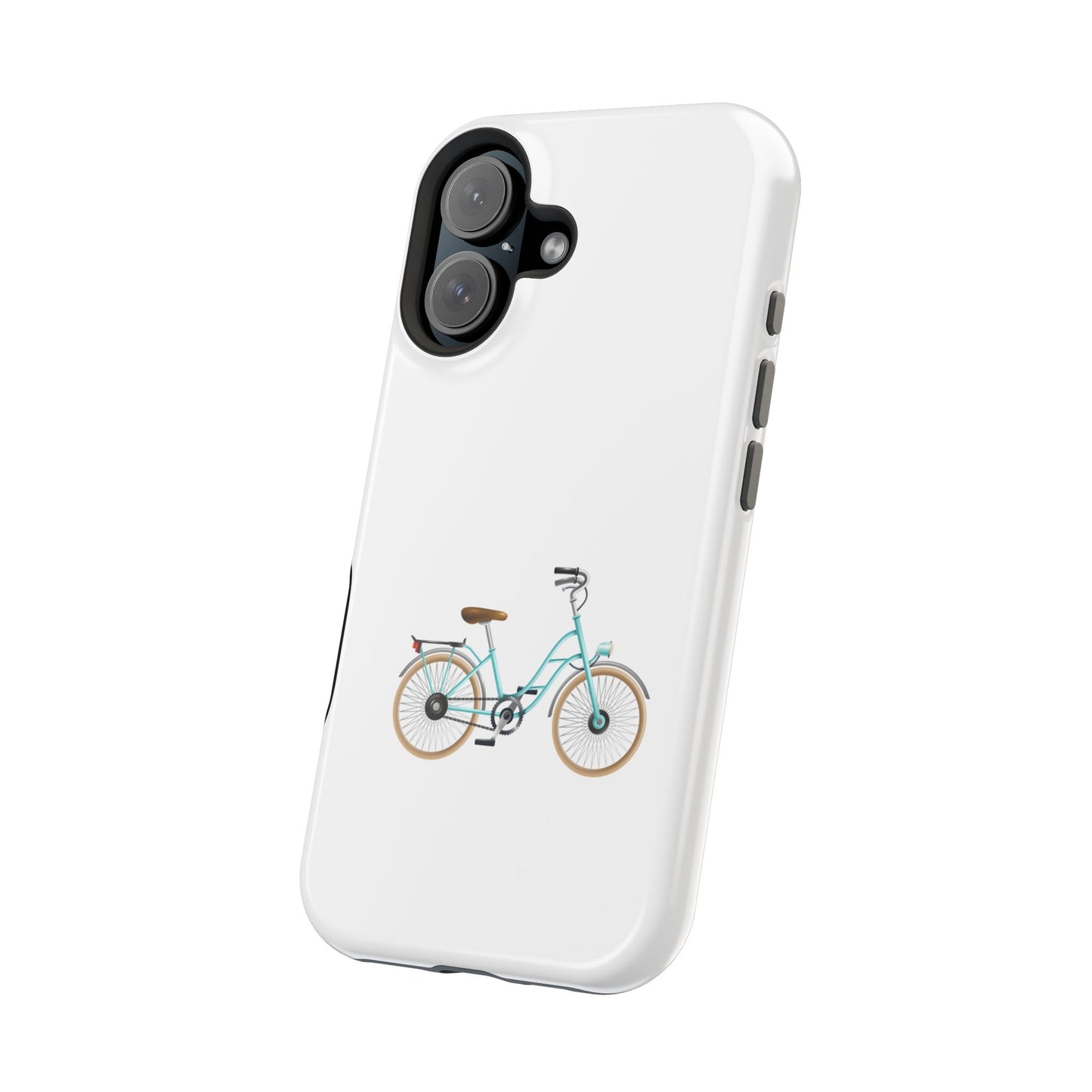 Charming Bicycle Magnetic Tough Case, Fun Phone Cover, Bike Lover Gift, Unique Mobile Accessory, Perfect for Fall and Spring Adventures