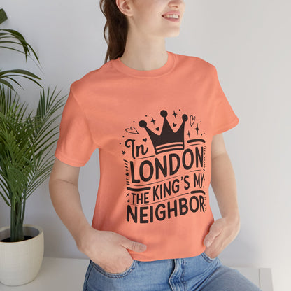Unisex Jersey Short Sleeve Tee - King's Neighbour In London