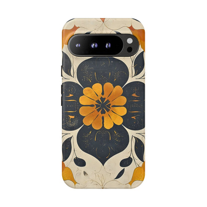Floral Phone Case - Tough Cases, Botanical iPhone Cover, Vintage Flower Design, Durable Smartphone Protection, Unique Gift Idea