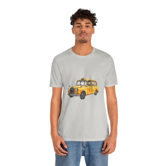 Unisex Jersey Short Sleeve Tee - Vintage Car - Classic Automotive Elegance and Timeless Styled