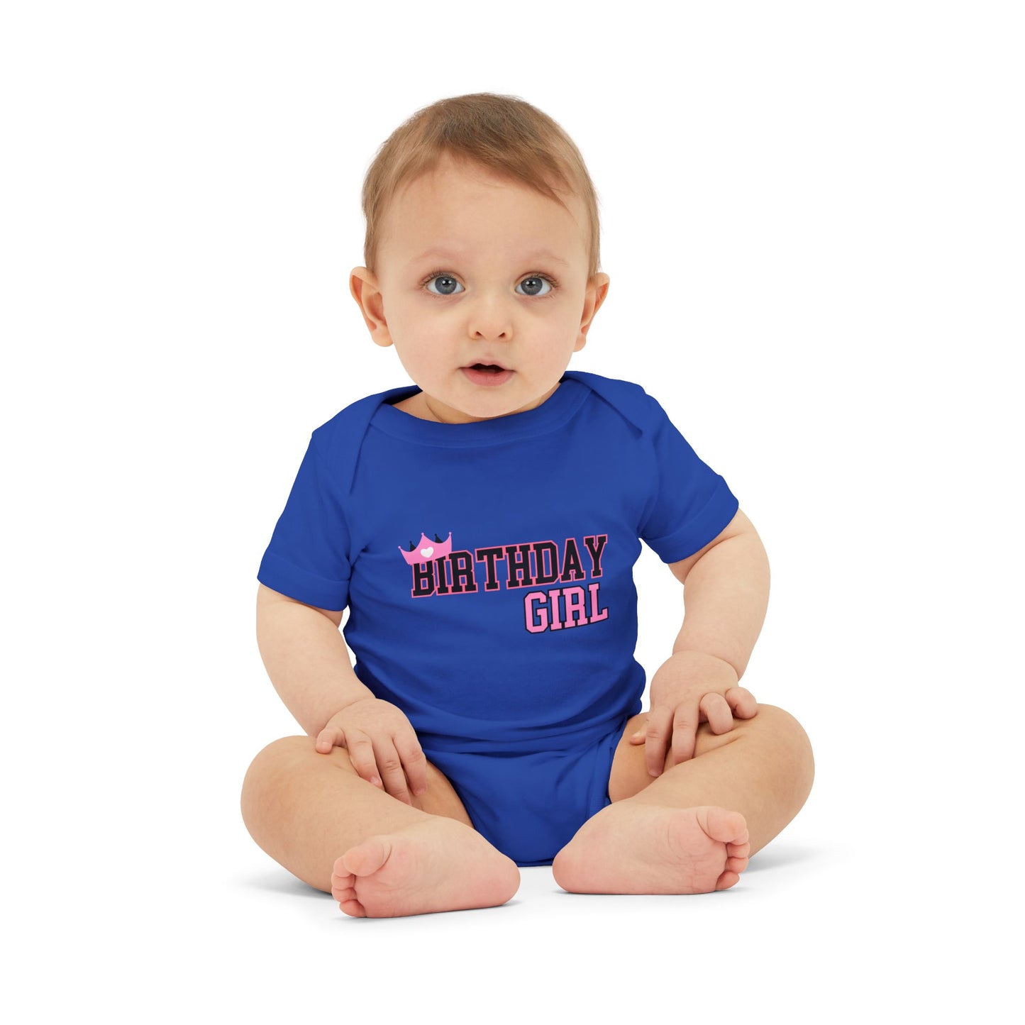 Birthday Girl Infant Jersey One Piece - Adorable Celebration Outfit for Baby Girls
