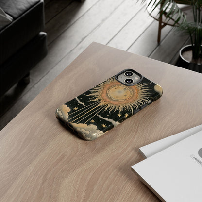 Celestial Phone Case, Tough Cases for Astrology Lovers, Cosmic Design, Gift for Astronomers, Unique Phone Accessories