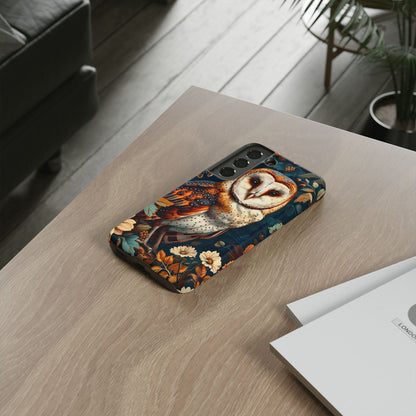 Barn Owl Phone Case | Tough Cases, Nature Lover Gift, Wildlife Accessory, Eco-Friendly Phone Protection, Unique Gift Idea