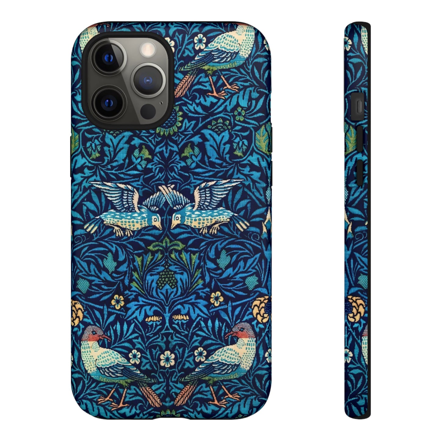 Elegant Bird Pattern Phone Case | Nature Lover Gift, Stylish Mobile Cover, Floral Design, Eco-Friendly, Unique Cell Phone Protector
