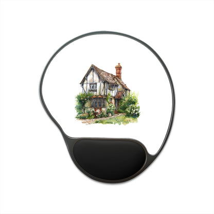 British Pub Mouse Pad With Wrist Rest