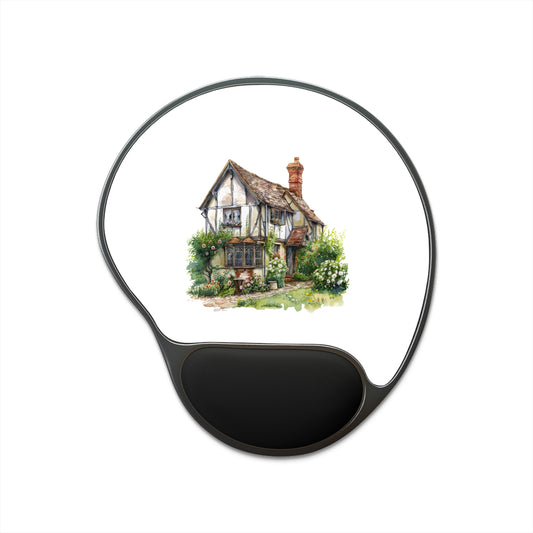 British Pub Mouse Pad With Wrist Rest