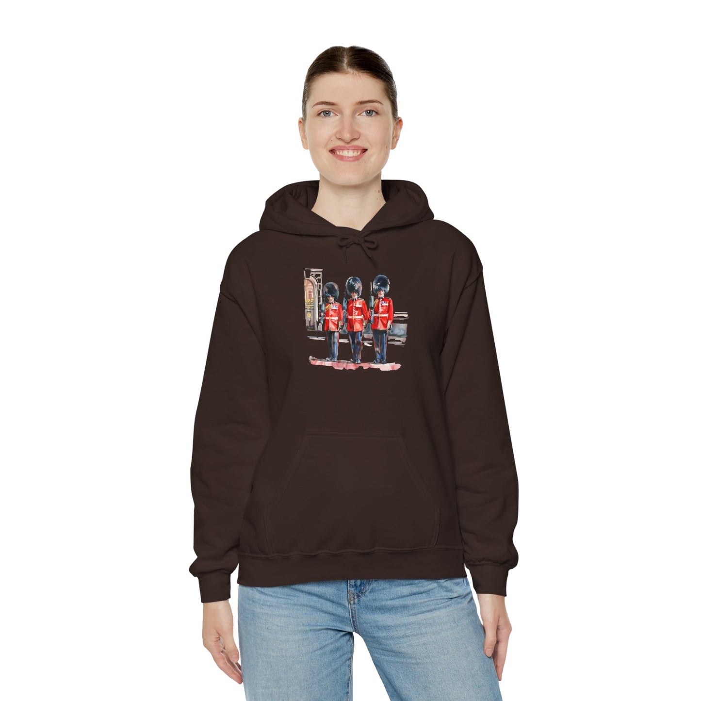 Unisex Heavy Blend™ Hooded Sweatshirt - A Legacy in Red - Cornwall’s Army Museum