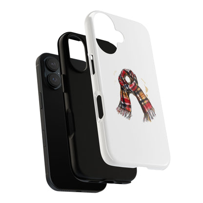 Stylish Phone Case with Cozy Scarf Design