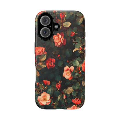 Floral Phone Case - Elegant Floral Design, Tough Protective Case, Perfect Gift for Her, Trendy Phone Accessories, Mother’s Day, Birthday