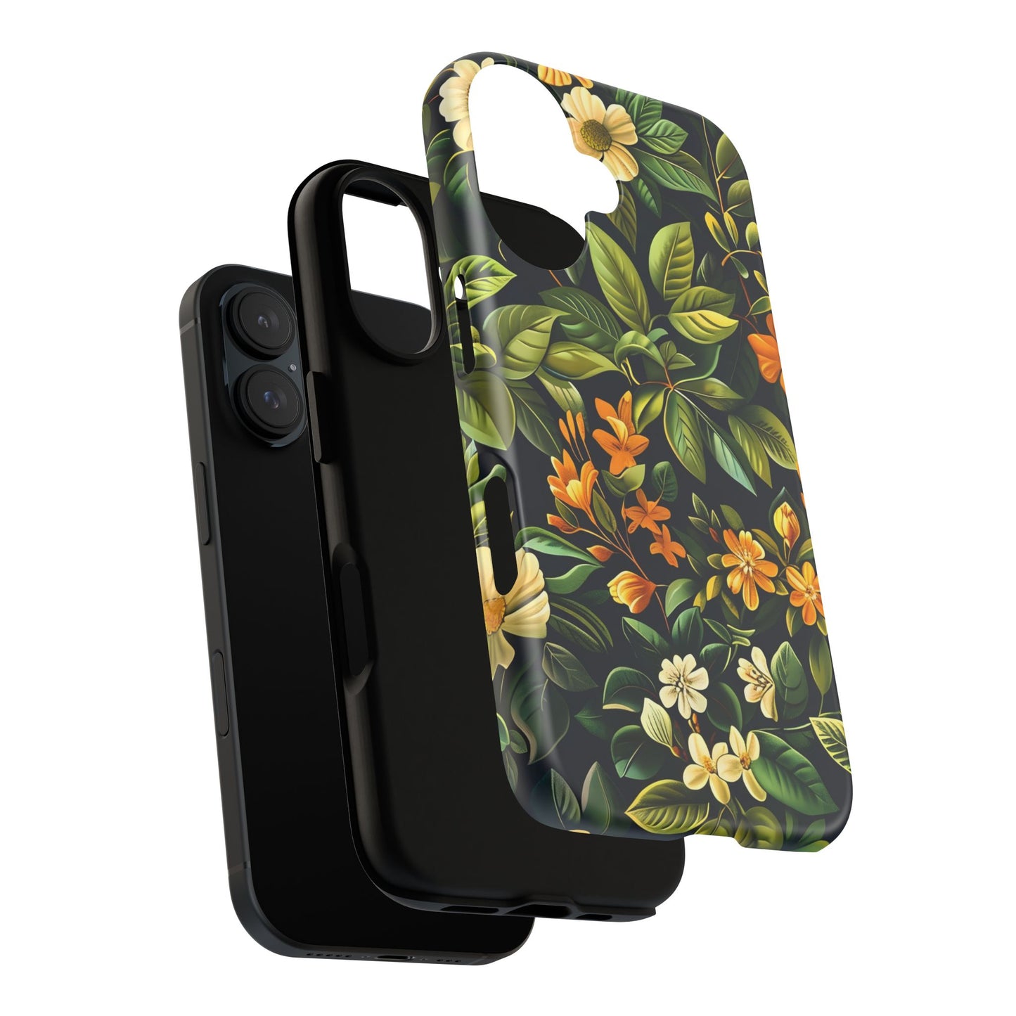 Floral Phone Case - Nature-Inspired Tough Cases for Everyday Use, Gift for Nature Lovers, Phone Protection, Unique Design