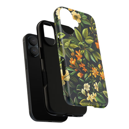Floral Phone Case - Nature-Inspired Tough Cases for Everyday Use, Gift for Nature Lovers, Phone Protection, Unique Design