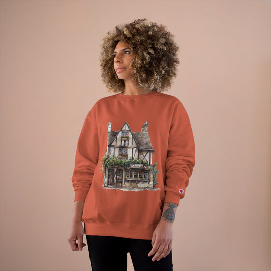 Champion Sweatshirt - From Thatched Roofs to Stone Walls: British Village Houses