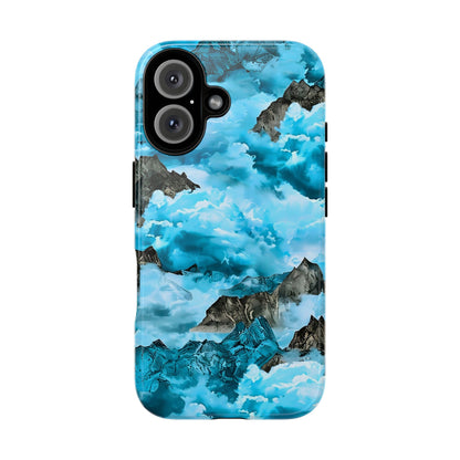 Mountain Wave Phone Case - Adventure Gear, Outdoor Gifts, Stylish Cases, Trendy Accessories, Nature Lovers