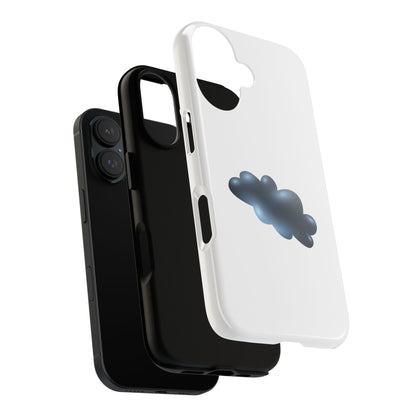 Cloud Design Tough Phone Case - Unique Protection for Stylish Owners