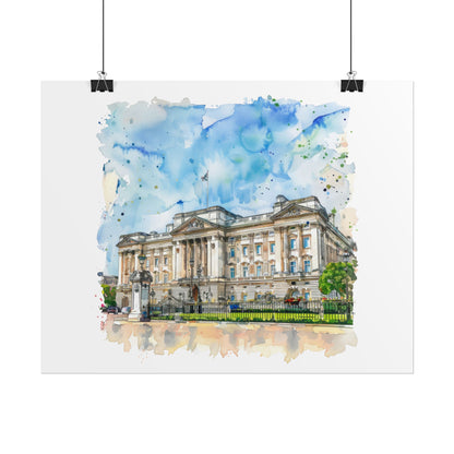 Watercolor Art Rolled Posters