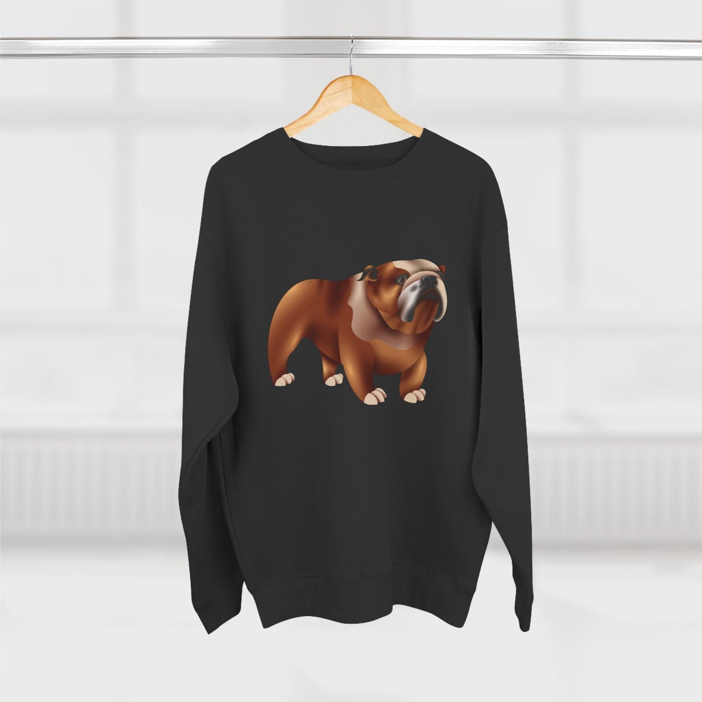 Unisex Crewneck Sweatshirt - Adorable British Dog