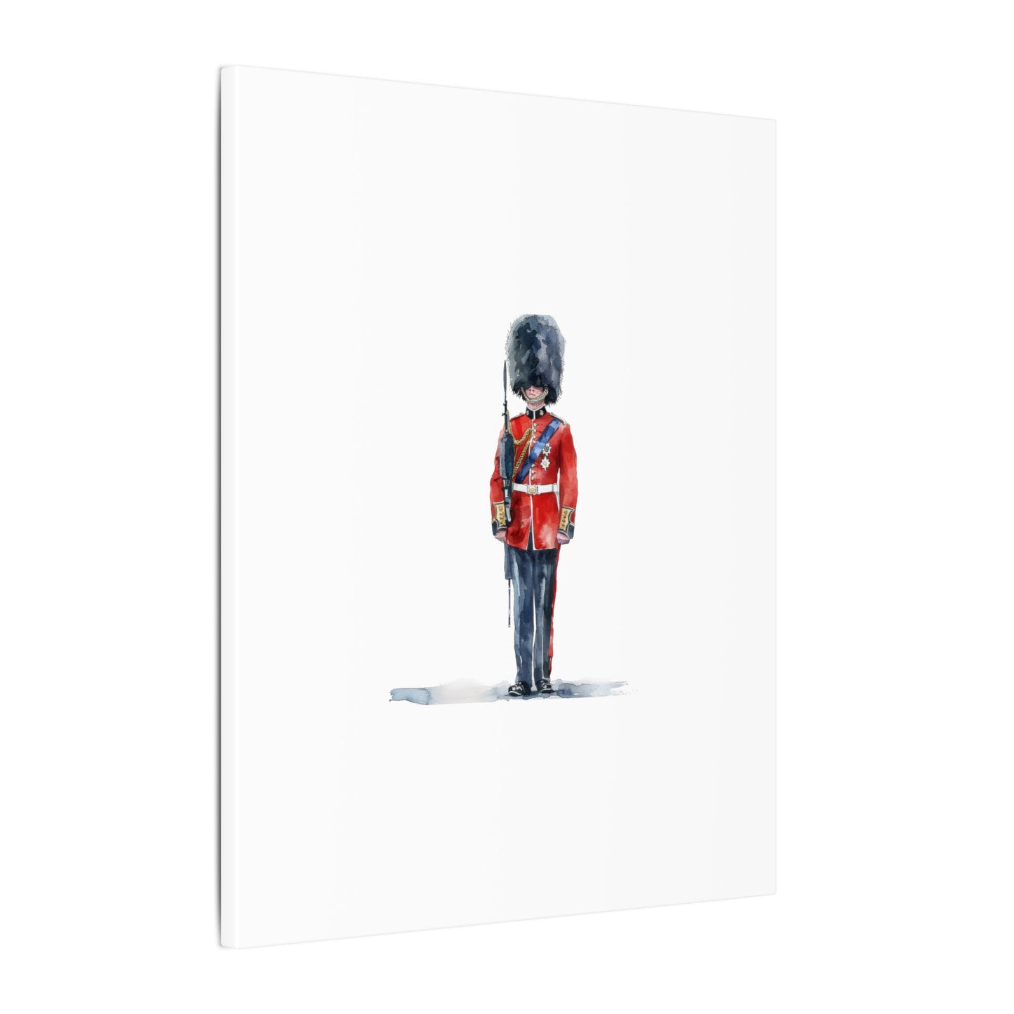 Royal Guard Canvas Art Print, British Soldier Wall Decor, Home Decoration, Gift for History Lovers, Art for Offices, Unique Wall Gallery