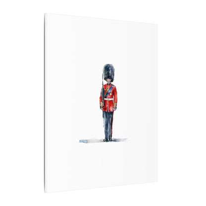 Royal Guard Canvas Art Print, British Soldier Wall Decor, Home Decoration, Gift for History Lovers, Art for Offices, Unique Wall Gallery