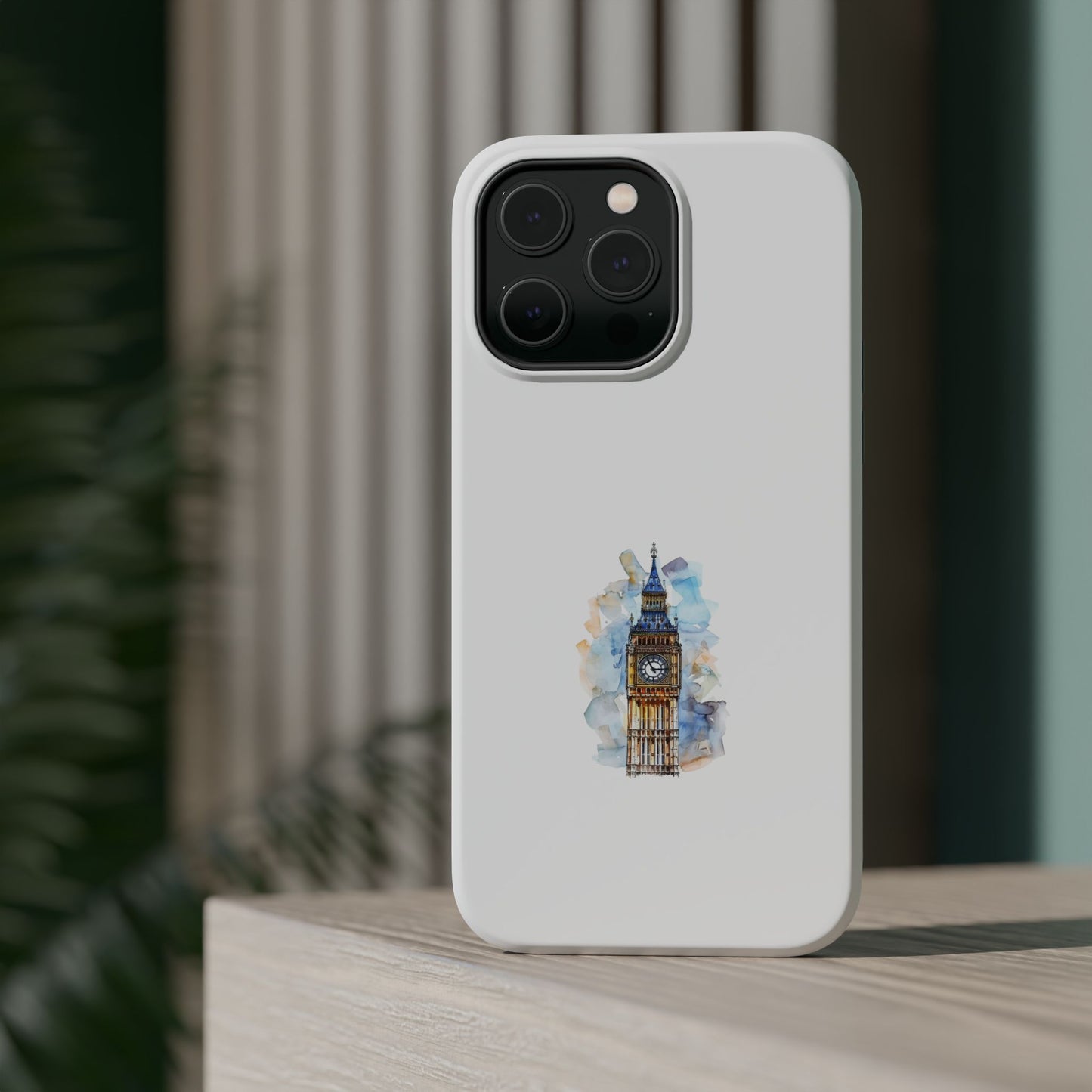 Artistic Magnetic Phone Cases with Iconic Designs, Unique Cell Phone Cover, London Tower Case, Gift for Travelers, Customizable Art Cases